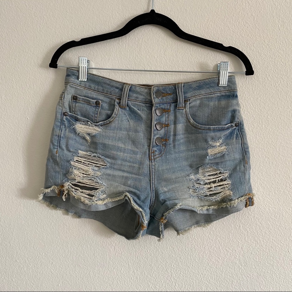 SUN & SHADOW DENIM SHORTS FROM NORDSTROM